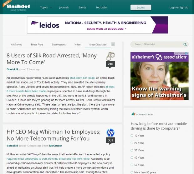Slashdot launches redesigned website in beta form, we check it out 3 Slashdot launches redesigned website in beta form, we check it out 3