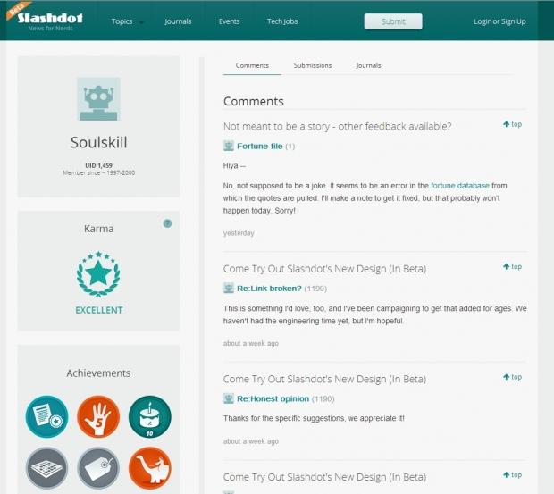 Slashdot launches redesigned website in beta form, we check it out 4 Slashdot launches redesigned website in beta form, we check it out 4
