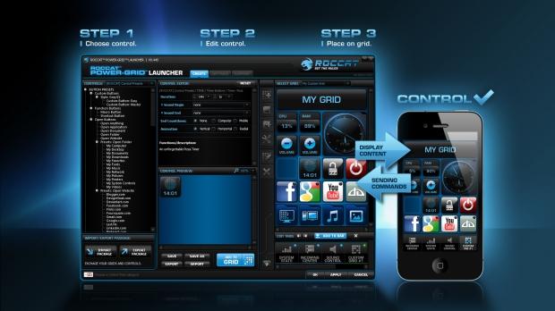 Turn your smartphone into a PC Peripheral with ROCCAT's Power Grid 2