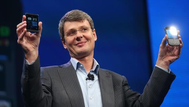 Ex BlackBerry CEO, Heins, says he is company's biggest fan in letter | TweakTown.com