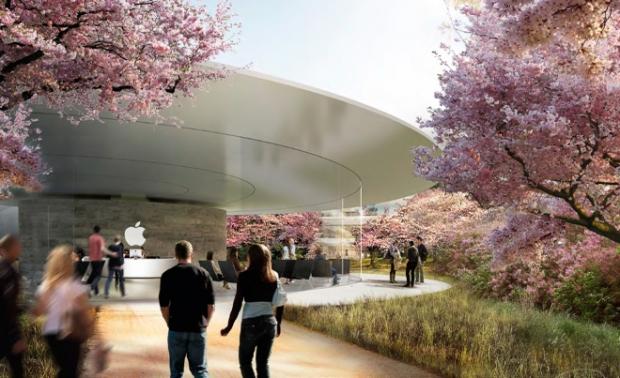 Apple releases stunningly detailed renderings of new spaceship campus 1 Apple releases stunningly detailed renderings of new spaceship campus 1