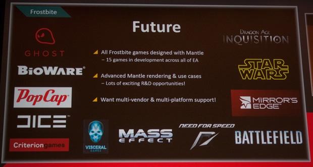 AMD's Mantle API will work with at least 15 Frostbite-powered games 09 AMD's Mantle API will work with at least 15 Frostbite-powered games 09