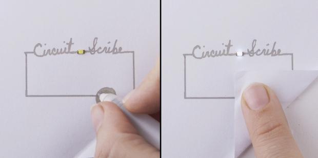 Circuit Scribe is a rollerball pen that writes in conductive ink 2 Circuit Scribe is a rollerball pen that writes in conductive ink 2