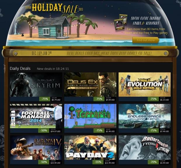 Steam Holiday Sales today include Skyrim, Deus Ex: HR with 75% off | TweakTown.com