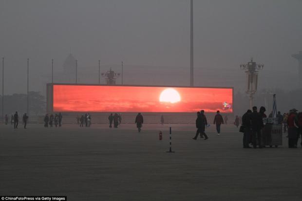 Beijing's smog problem is so bad that sunrises are televised on TV | TweakTown.com