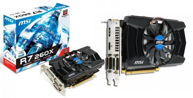 MSI begins shipping its new R7 260 1GD5 OC Video Card to US Market | TweakTown.com