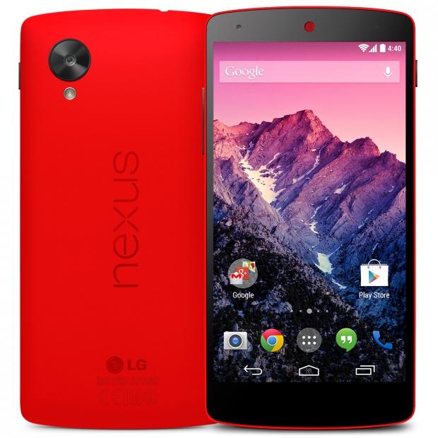 Open enlarged image LG and Google release red Nexus 5 smartphone on Google Play | TweakTown.com