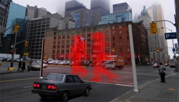 Could this laser hologram concept be the stoplight of the future