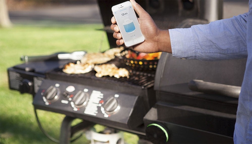 Refuel propane tank has an app to tell you when it's empty