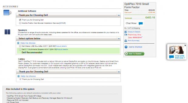Open enlarged image Dell charging 16.25 UK pounds to install free web browser 'Firefox' | TweakTown.com