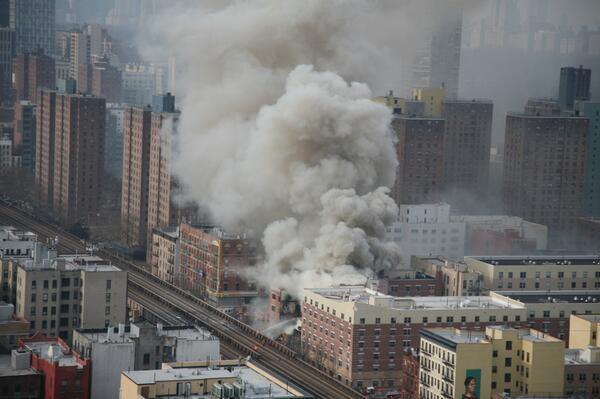 Two buildings collapse after explosion in New York City 1 Two buildings collapse after explosion in New York City 1