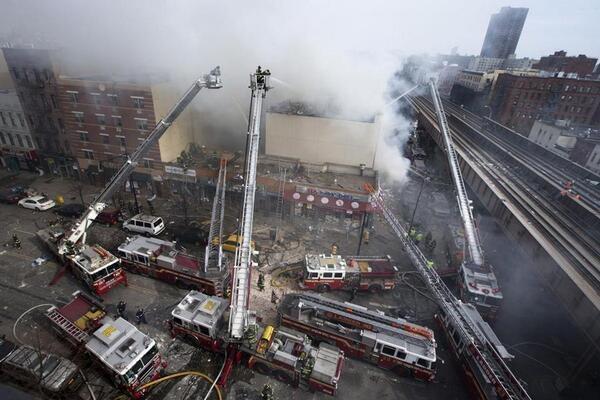 Two buildings collapse after explosion in New York City 2 Two buildings collapse after explosion in New York City 2