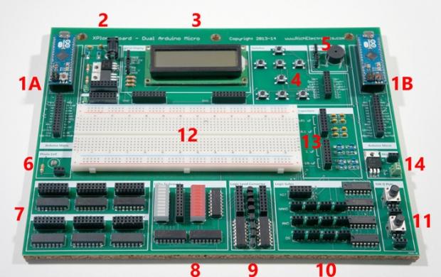 Check out this dual Arduino Micro XPlorerBoard on Kickstarter | TweakTown.com