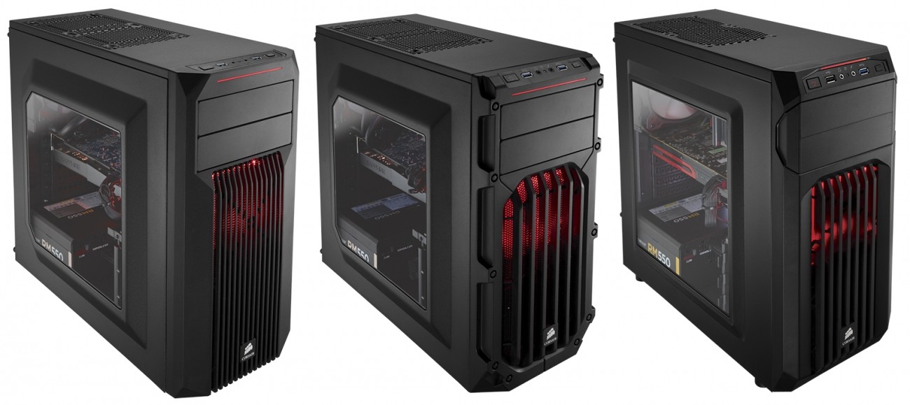 Corsair unveils three new Series SPEC Gaming Chassis
