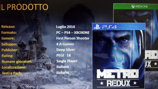 metro redux ps4 pro