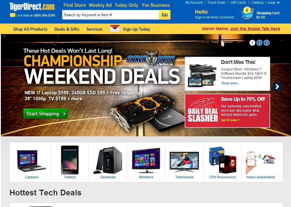TigerDirect announces plans to add home decor and other items