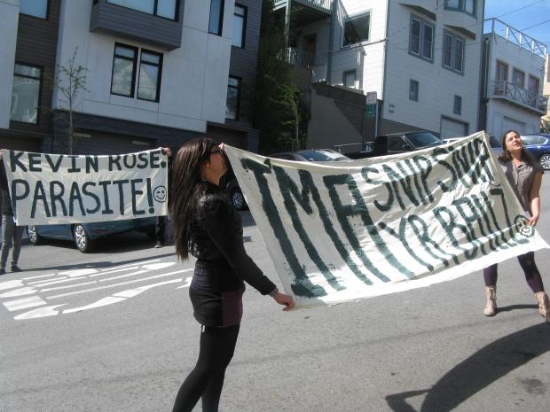 Kevin Rose targeted by crazy anti-tech protesters in San Francisco 2