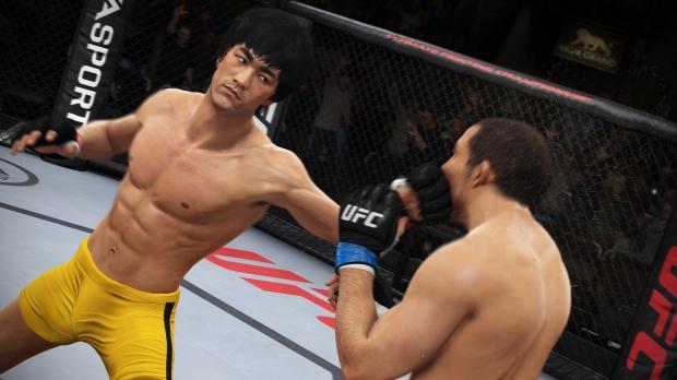 Open enlarged image Bruce Lee revealed as the mystery fighter in EA Sports UFC | TweakTown.com
