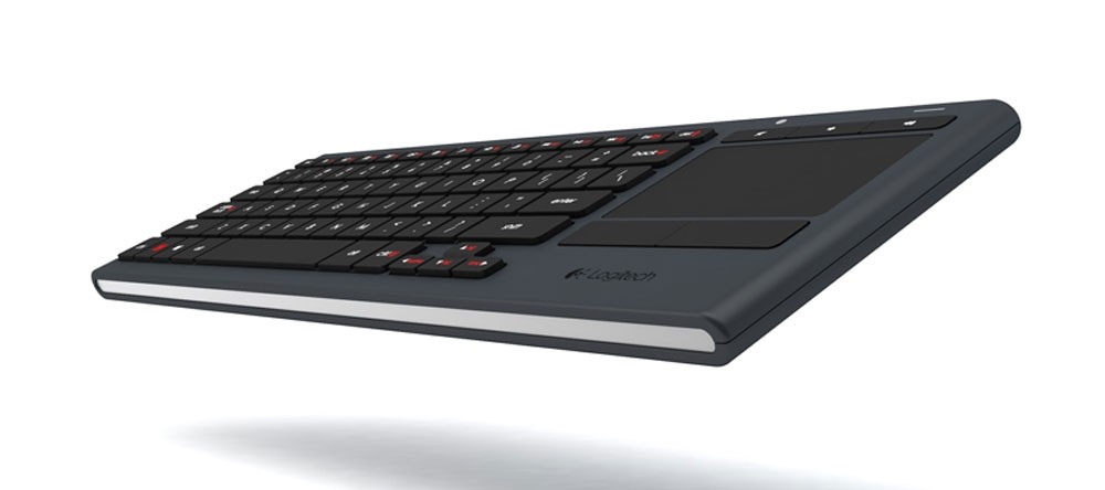Logitech is a backlit HTPC keyboard for couch potatoes