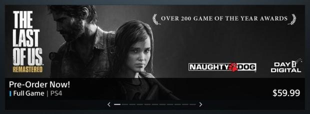 Open enlarged image The Last of Us Remastered banner promises pre-orders | TweakTown.com