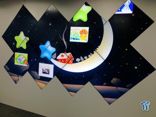 We take a look at the VIA Video Wall Solution, 8 x 1080p TVs on a wall 01