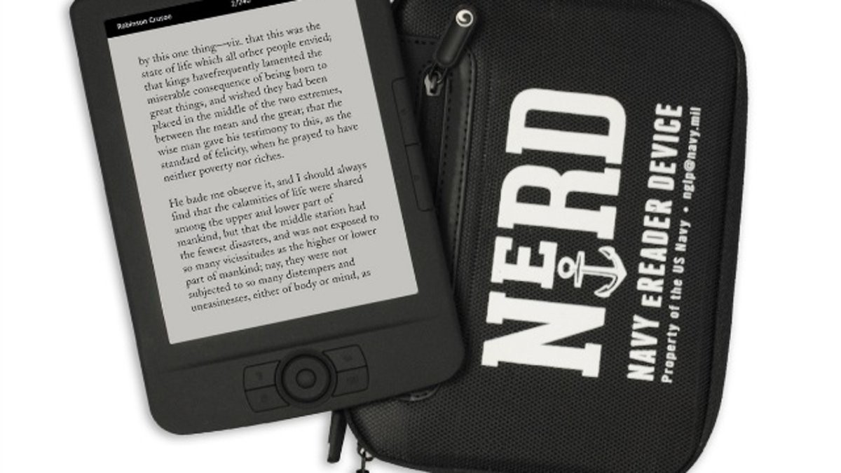 The US Navy unveils its own ereader that is safe for submarine use