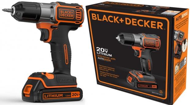 Black and Decker 20v Autosense Drill Review