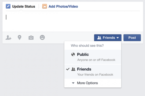 Facebook now sets all new post to Friends Only by default | TweakTown.com