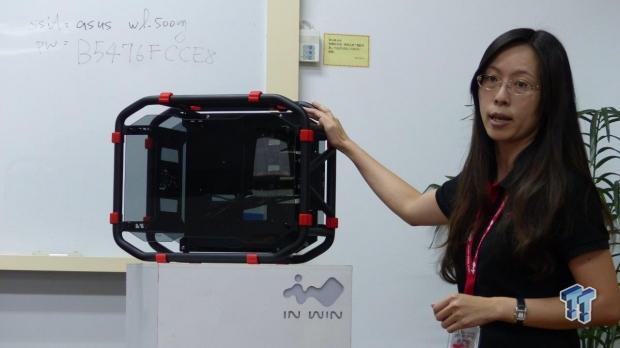 Open Gallery We get some hands-on time with the shrunken In Win D-Frame Mini 01
