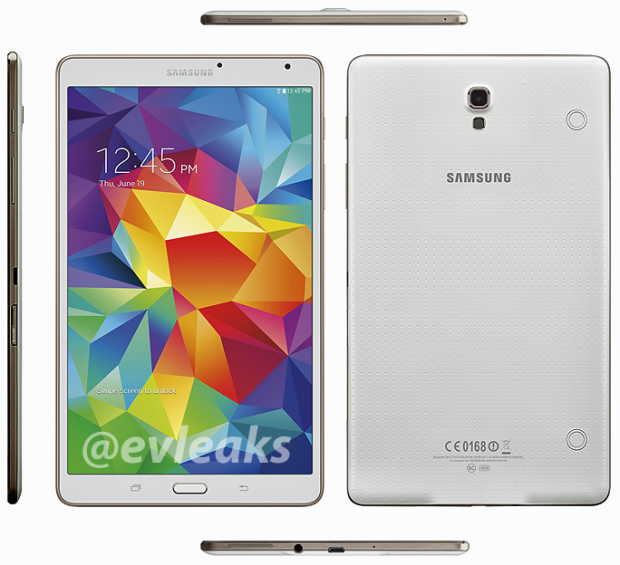 Galaxy Tab S 8.4 press renders also leaked, also packs AMOLED display | TweakTown.com