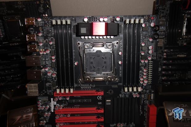 Open Gallery The X99 motherboard tease begins, with the EVGA X99 FTW motherboard 02