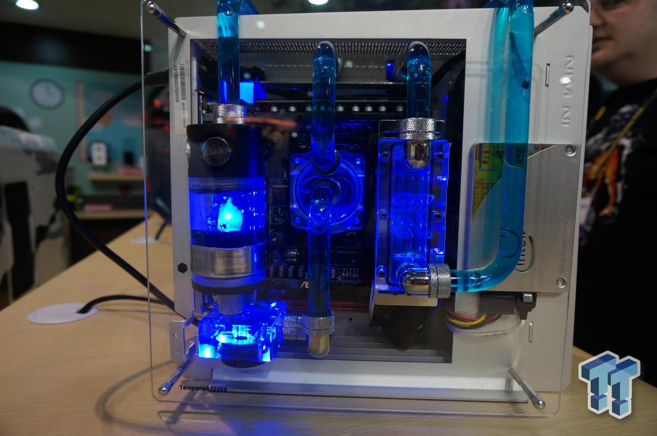 InWin's new H-Frame Mini is a true work of art, with water
