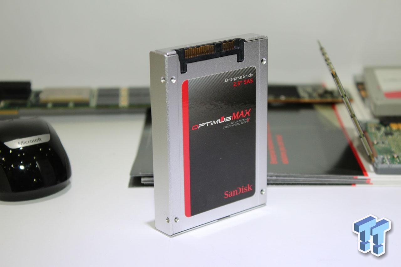 SDLLOCDR-038T-5CA1 SanDisk Optimus MAX 2.5” SAS SSD 4To version boite