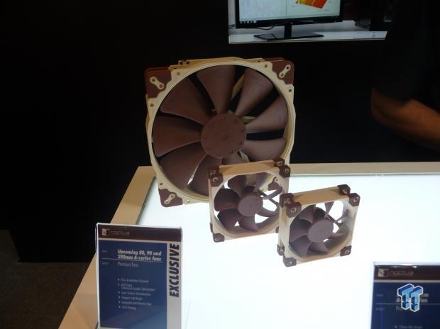 Noctua displays new series of fans and coolers at Computex 2014 01