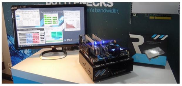 OCZ tease 3.8GB/sec SSDs in RAID 0 at Computex 2014 | TweakTown.com
