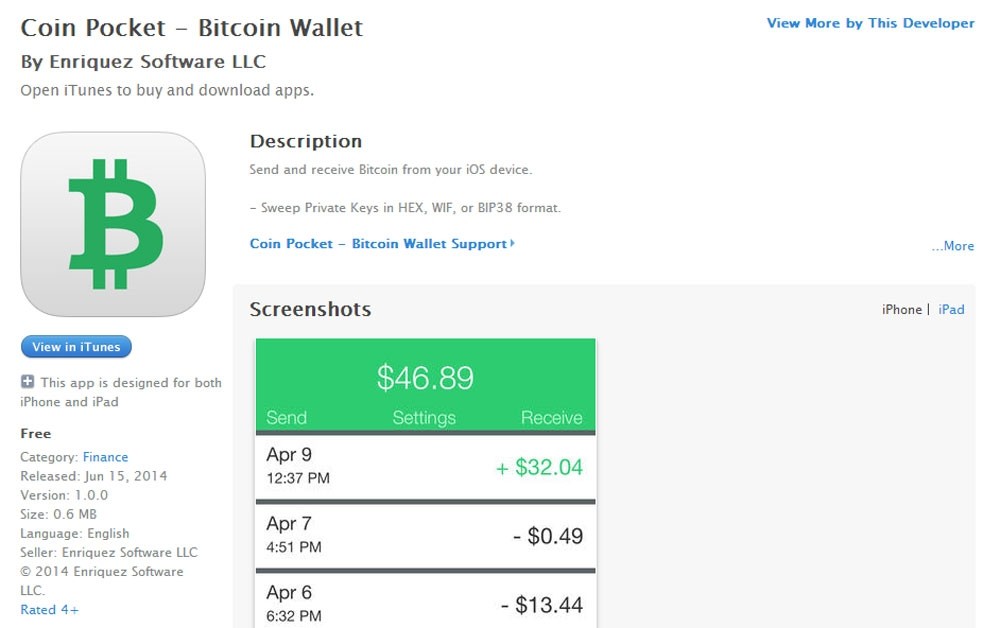 Coin Pocket is first Bitcoin wallet to make it back on the ...