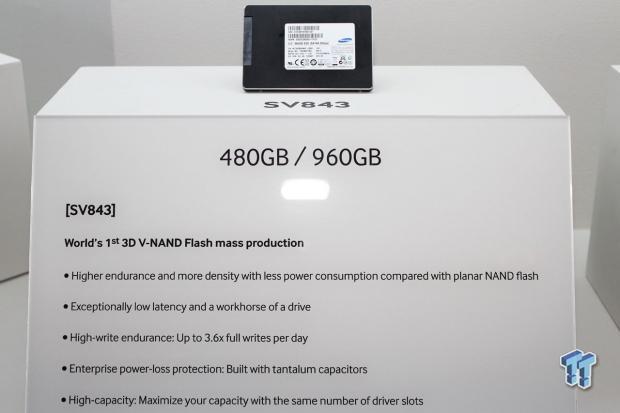 Samsung details datacenter SAS and SATA SSD options at Global Summit 01