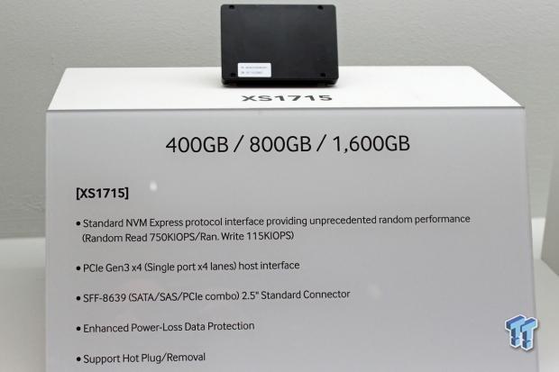 Samsung unveils datacenter NVMe solutions at the SSD Global Summit 05