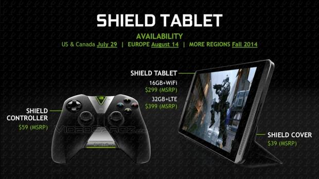 NVIDIA rumored to unveil Shield tablet on July 29, starts at $299 03