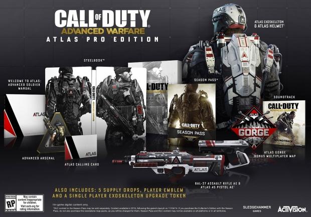 Call of Duty: Advanced Warfare - Atlas Pro Edition costs $119.99 | TweakTown.com