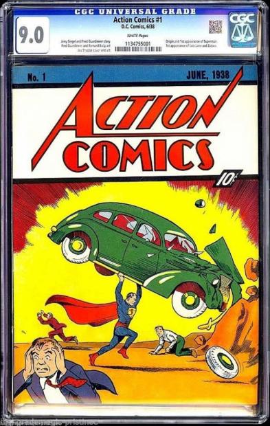 Open enlarged image Action Comics #1 featuring Superman is on eBay for $1.75 million | TweakTown.com