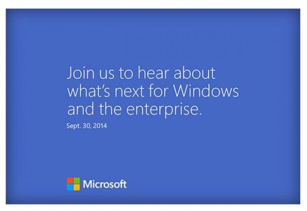 Open enlarged image Microsoft will announce Windows 9 on September 30 in San Francisco | TweakTown.com