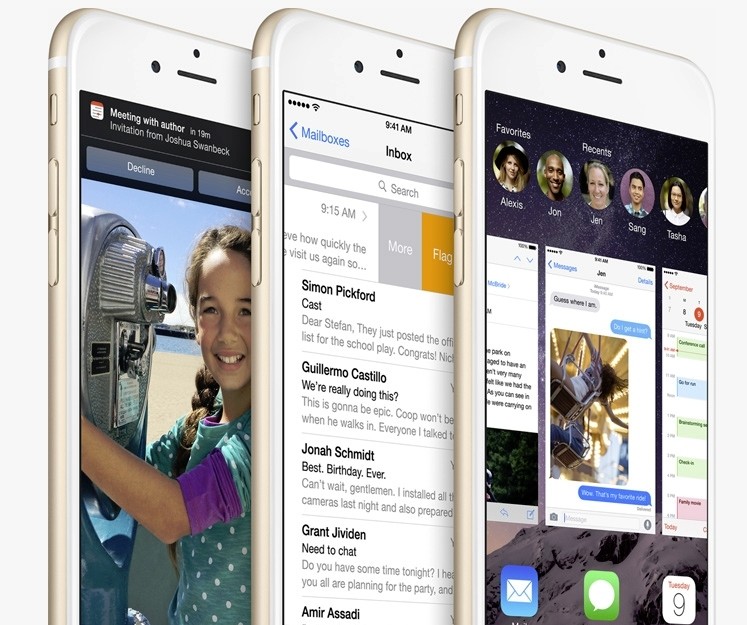Apple Releases Major Ios 8 Software Update Ahead Of Iphone 6 Shipments