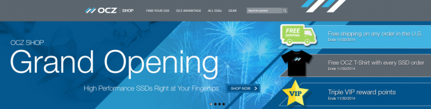 OCZ Storage Solutions opens new online shop | TweakTown.com