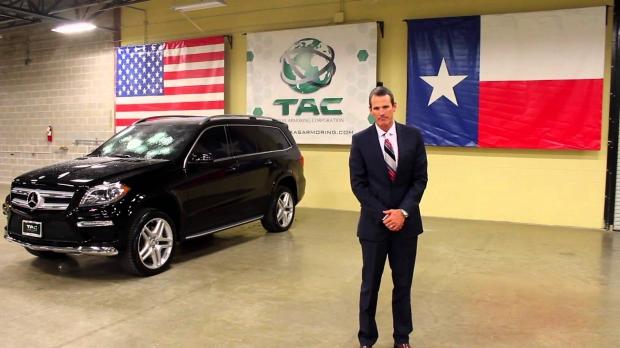 Open enlarged image TAC executive sits inside of vehicle as it is shot with AK-47 | TweakTown.com