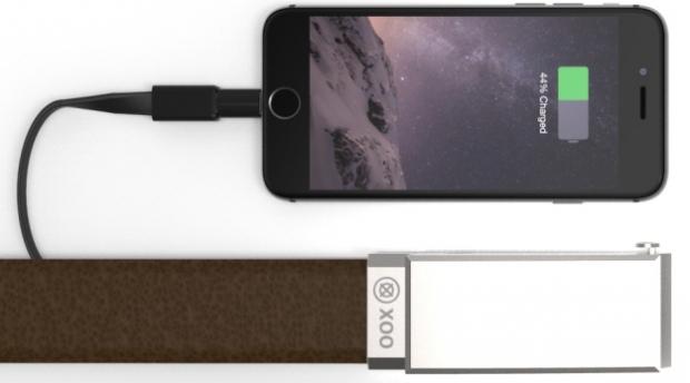 XOO Belt, a belt that can charge your smartphone hits Indiegogo | TweakTown.com