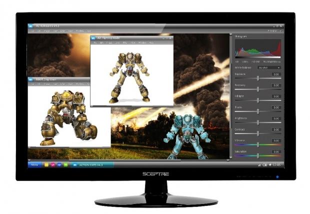New on the scene - Sceptre announce 27-inch LED monitor 015