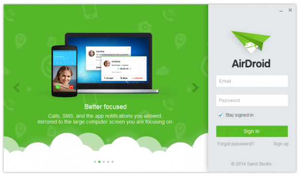 airdroid desktop sd card