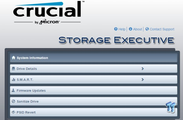 crucial storage executive size