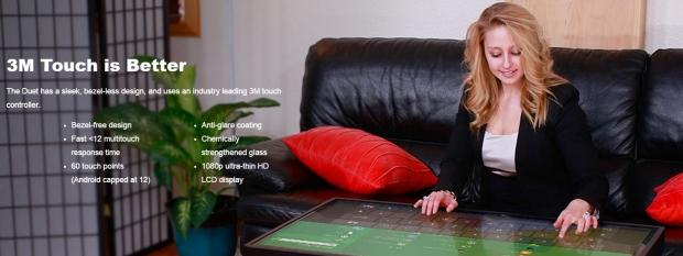 Ideum Duet Smart Table runs both Windows and Android operating systems 02 Ideum Duet Smart Table runs both Windows and Android operating systems 02